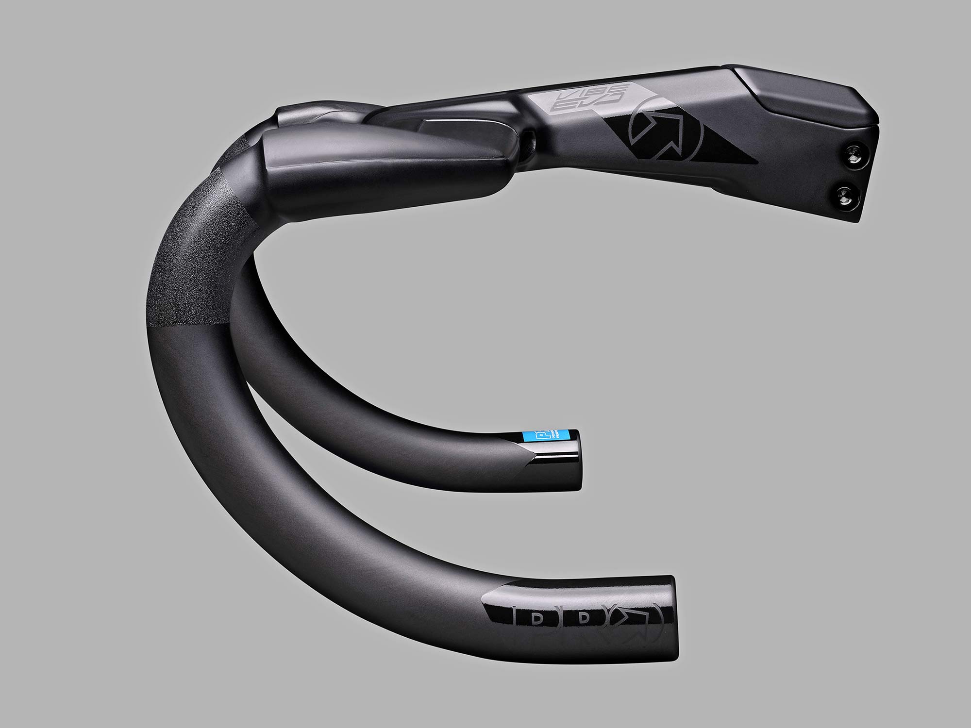 PRO Vibe Evo handlebar, fully-integrated 1-piece aero carbon road bike bar+stem cockpit, profile