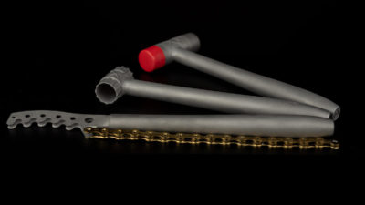 Silca 3D prints ultralight titanium shop tools, hammers away the weight