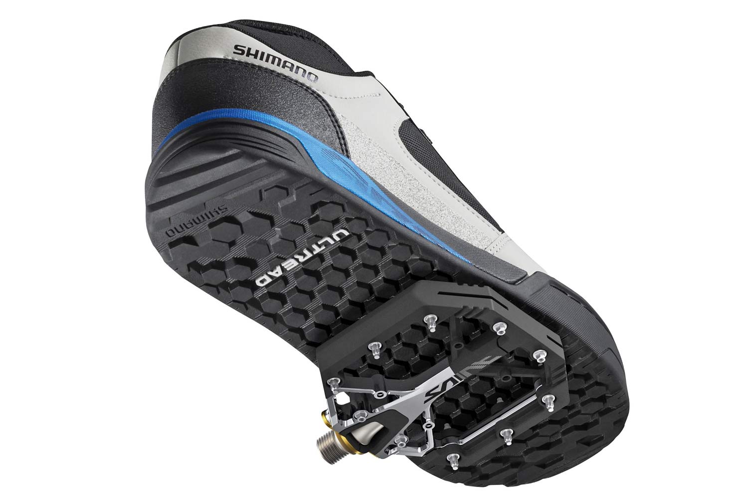 Shimano lightweight XT & Saint gravity enduro freeride DH mountain bike platform pedals, flat pedal sole