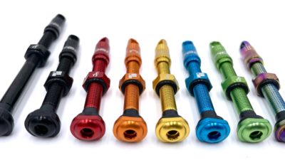 Go Nuts: RideFast Racing Nut Jobs Tubeless Valves are Optimized for Flat Repairs