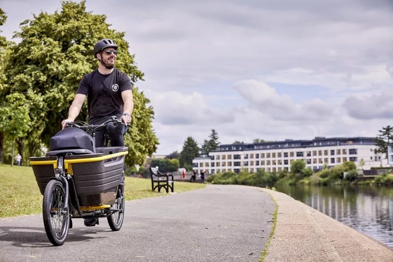 raleigh stride cargo e-bike