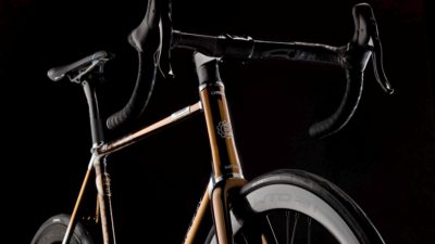 Battaglin Portofino delivers full internal routing in modern lugged steel disc brake road bike