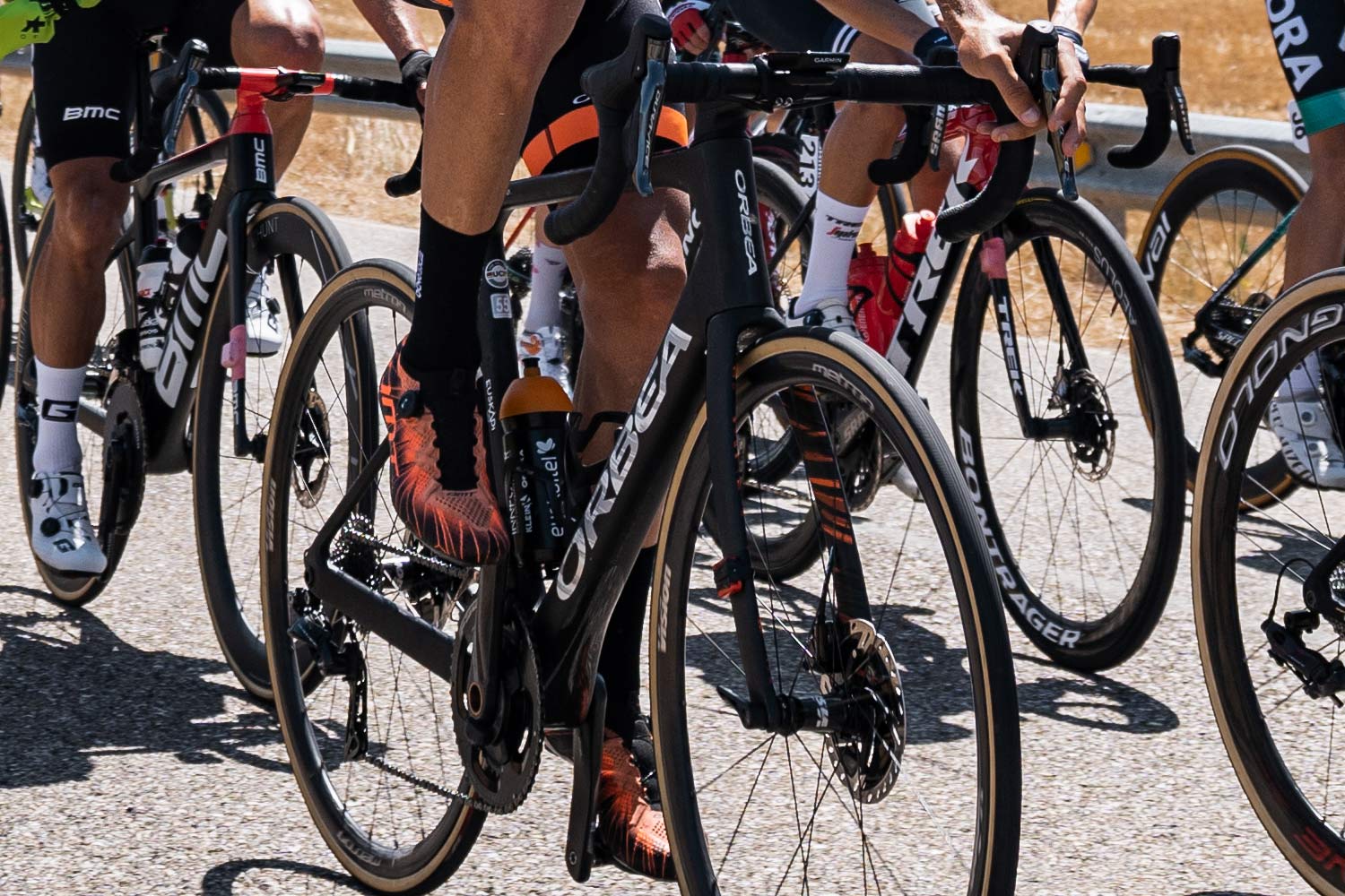 Euskaltel Euskadi racing prototype Orbea Orca Aero at Vuelta