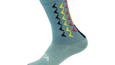 New Silca Aero Cycling Socks give you marginal gains by the foot (no adhesive required)