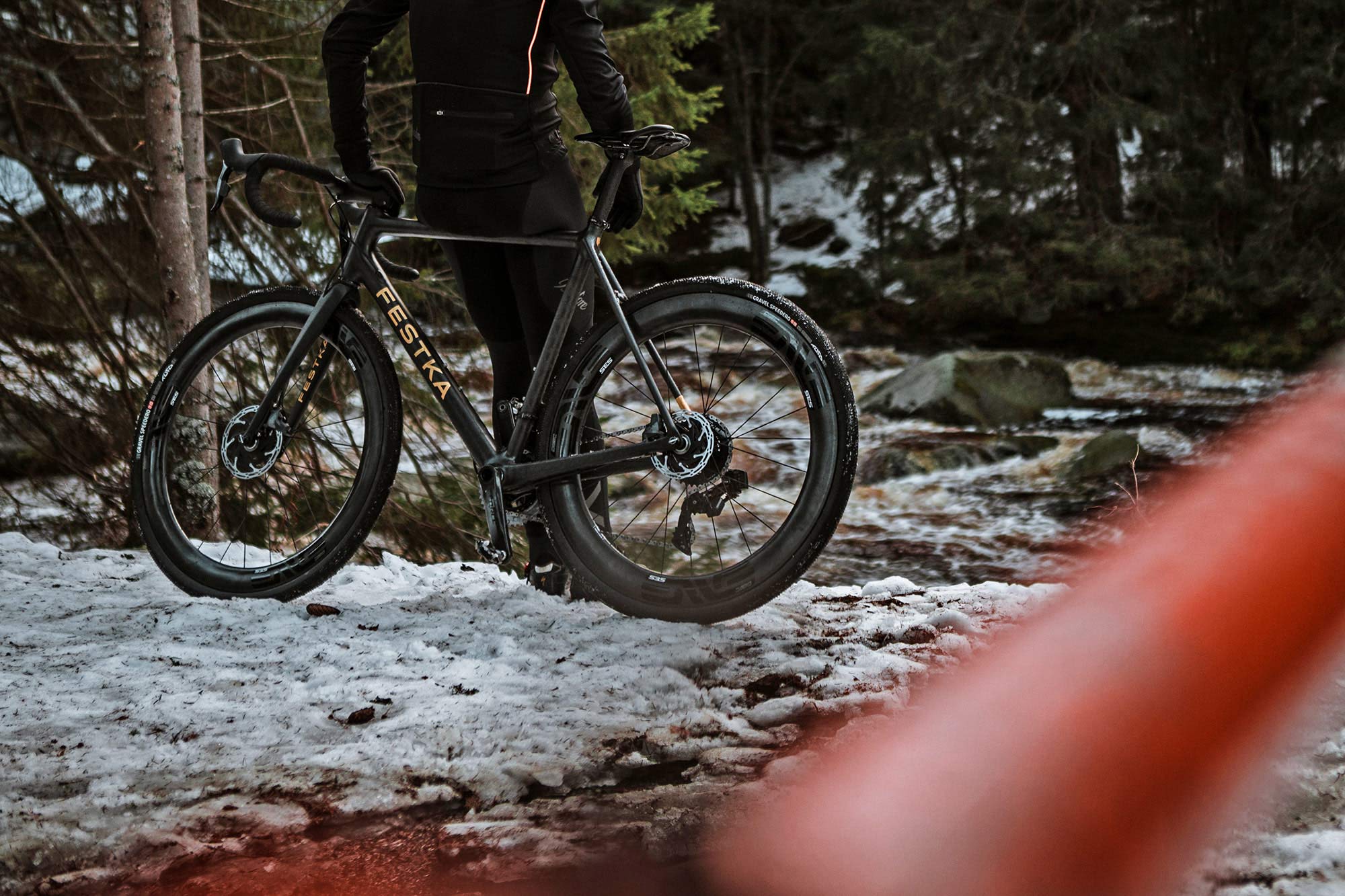 All-new Festka Scout custom carbon gravel bike, adventure bikepacking gravel bikes, Rover development teaser