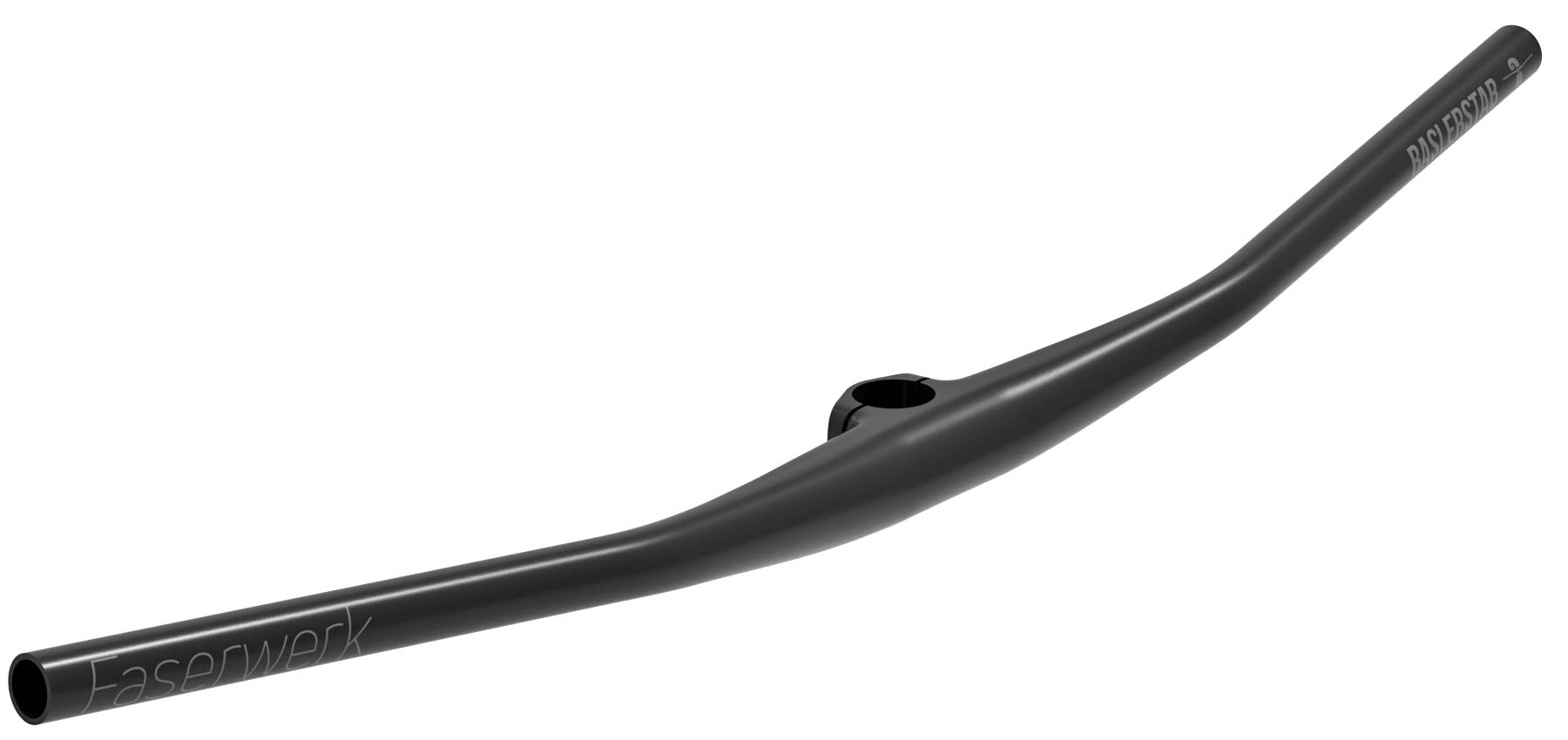 Faserwerk Baslerstab direct-mount lightweight carbon MTB handlebar, angled