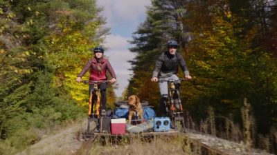 Must Watch: Swapping rails for trails on a custom side by side mountain bike is unexpectedly awesome