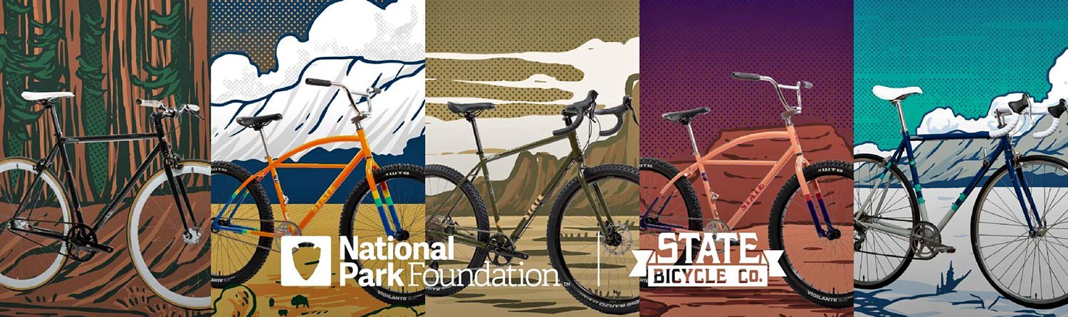 State X NPF collection, State Bicycle x National Park Foundation limited-edition bikes
