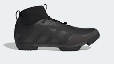 Adidas laces up new mid-top Gravel Cycling Shoes, U.S. gets all Black