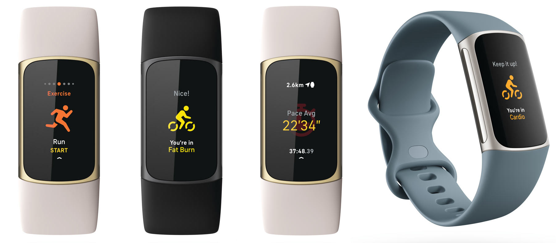 Fitbit Charge helps you train smarter by tracking literally everything