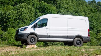 #Vanlife – Quigley 4×4 adds 2″ lift kit for 2WD, AWD Ford Transit