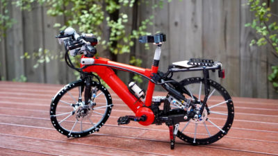 Must Watch! Fully functioning LEGO bicycle will blow your mind