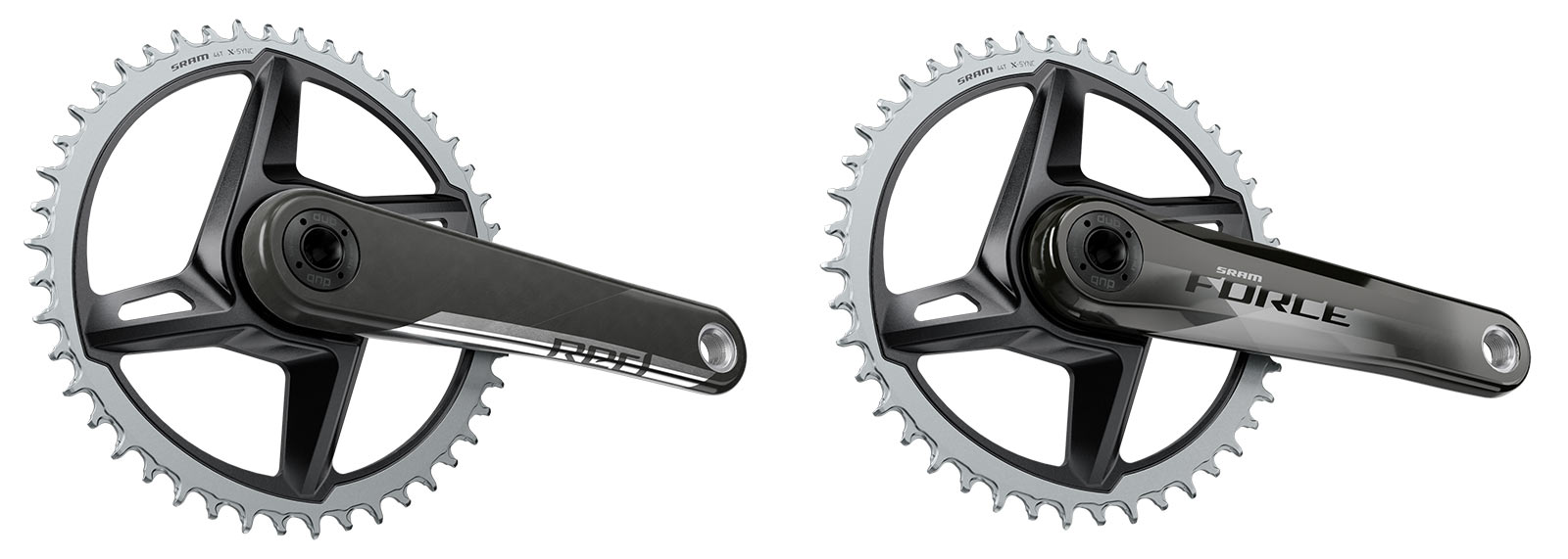 sram 1x gravel bike chainrings for red and force carbon cranksets