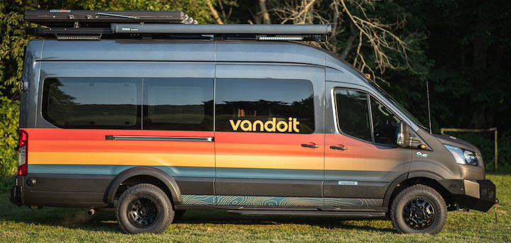 vandoit camper van with quigley q lift kit
