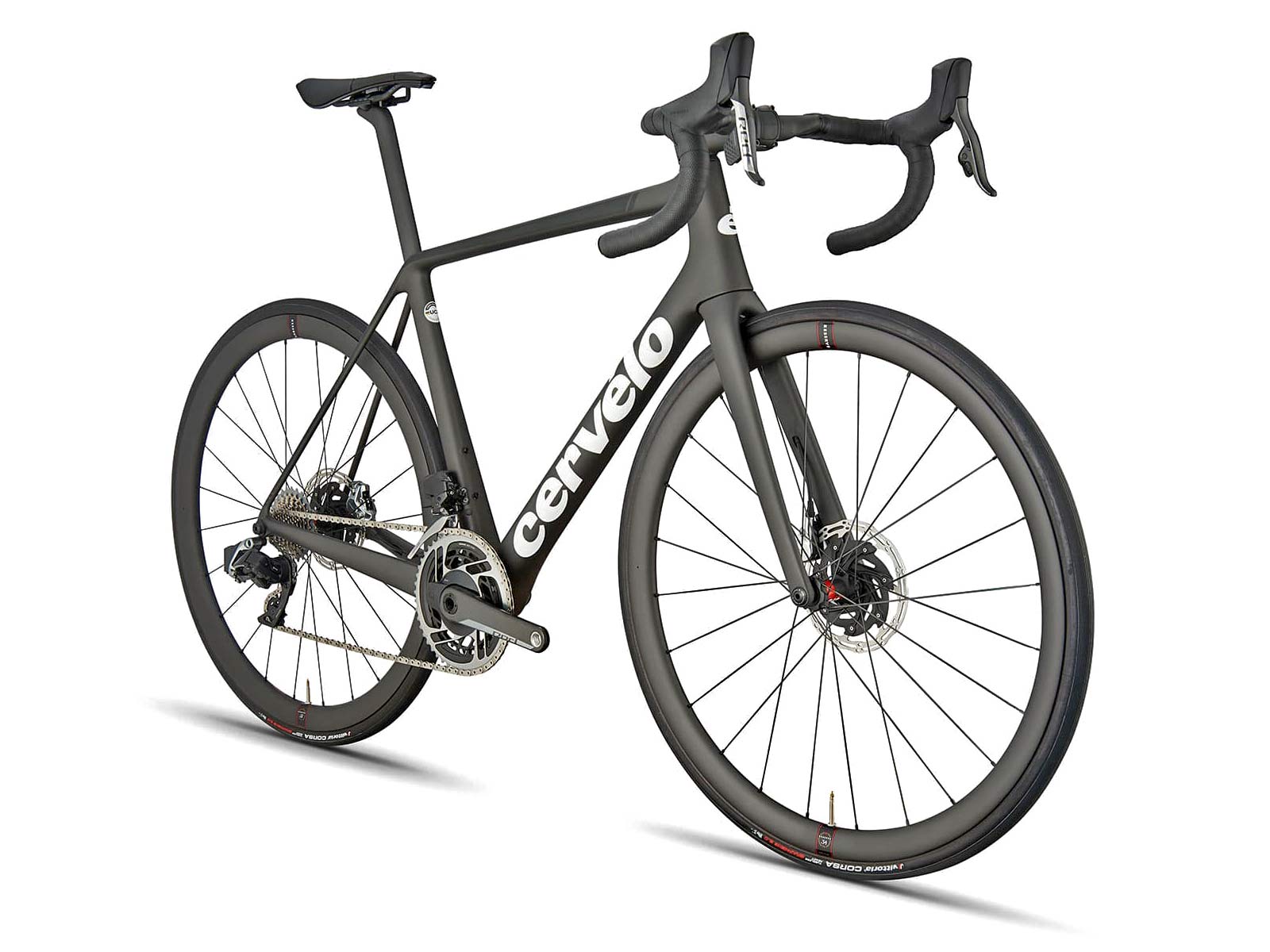 2022 Cervelo R5 Disc lightweight carbon all-rounder classic road bike, angled