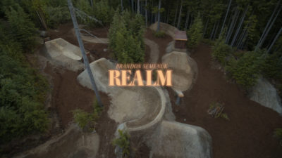 Must Watch: Brandon Semenuk is back with his own Slopestyle vision for the REALM