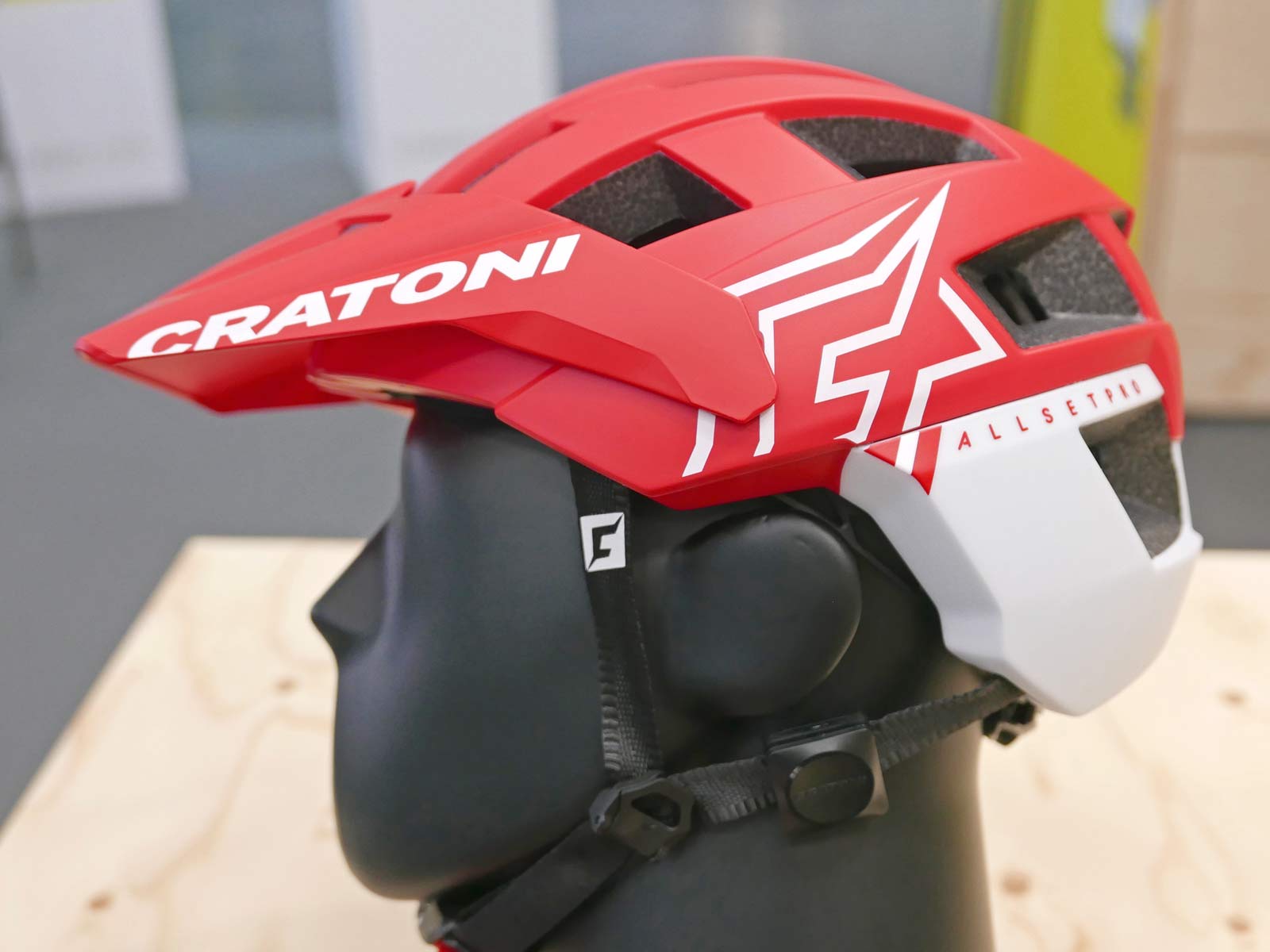Cratoni C-Safe crash sensor, add-on impact detection safety upgrade for any helmet, on Allset Pro