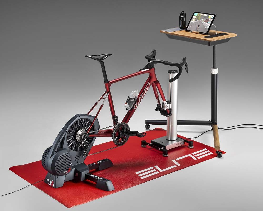 Elite Training Desk multi-purpose indoor training gadget table, complete Elite indoor training setup