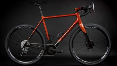 Festka Scout custom carbon gravel bike fills in the details for adventure