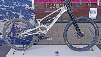 Gamux CNC 197 Gearbox DH prototype alloy World Cup downhill bike you can pre-order now!