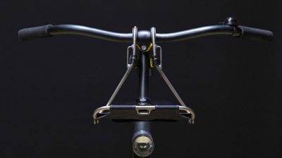 Jack The Bike Rack fits any bike’s handlebar tool-free from commuter to bikepacking