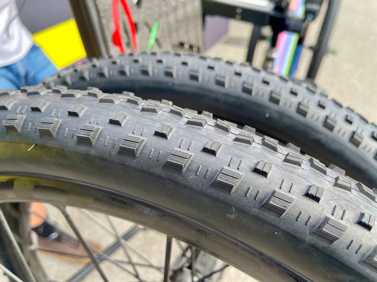 Maxxis mud race tires upclose