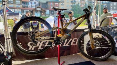 Spotted: Prototype Öhlins Electronic Suspension on Loic Bruni’s Winning custom Specialized Demo
