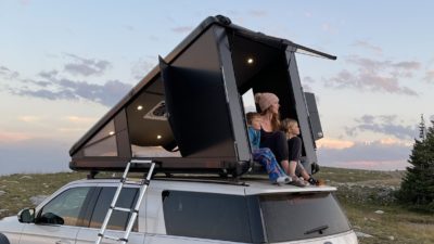 VANLIFE: Redtail Overland pops up a $20k carbon fiber rooftop “tent”