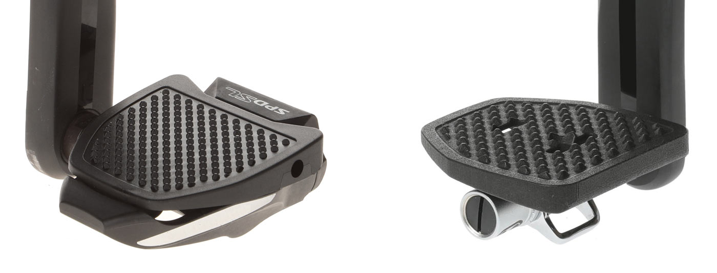 pedal plate clip in platform adapters