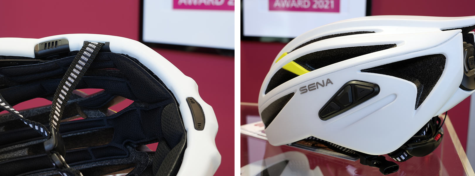 control buttons for sena r2 road bike helmet with intercom wireless communication