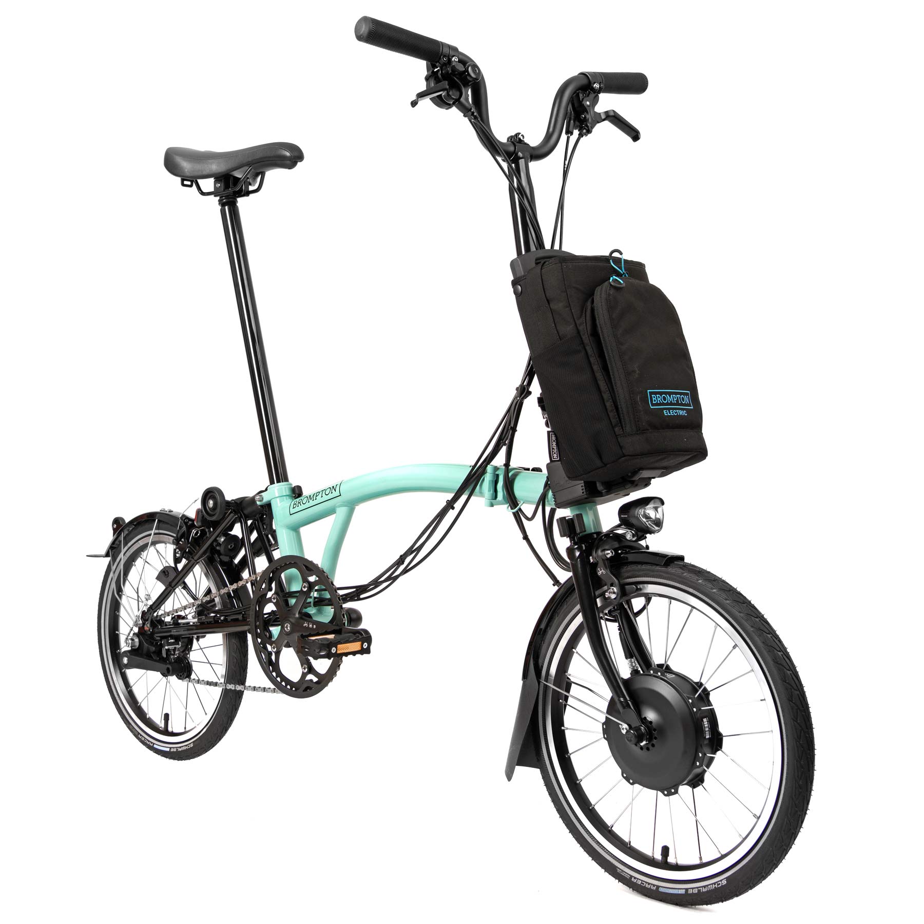 2022 Brompton compact folding bikes, renamed simply: Electric C Line e-bike