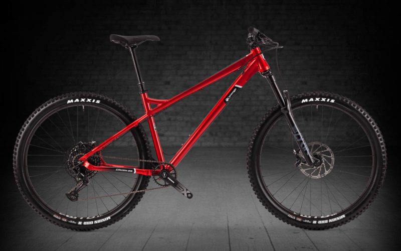 2022 orange crush pro 29" hardtail mountain bike aluminium frame red