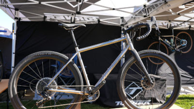 New Turner Cyclosys Ti gravel bike remains cyclocross ready, but with bigger tires