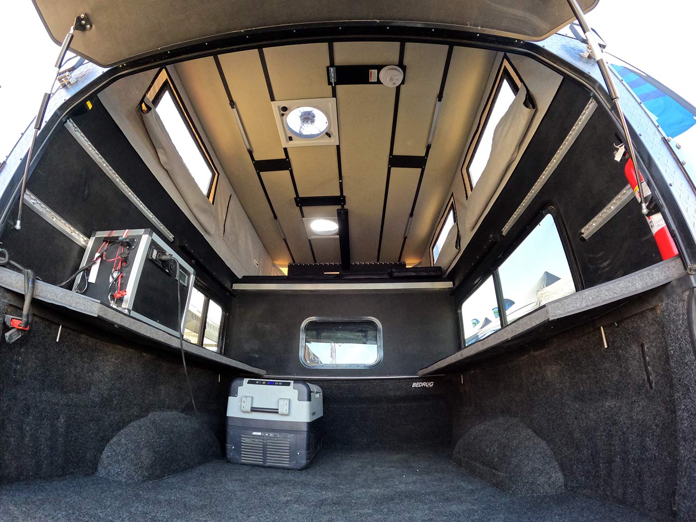 4 wheel popup truck bed slide in camper inserts
