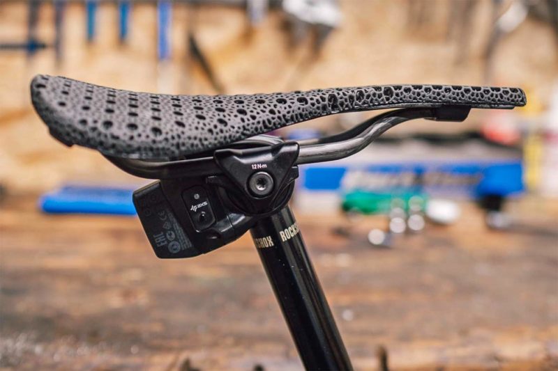 Bjorn Cycles Setka ultralight carbon 3D-printed padded saddle 135g, AXS dropper