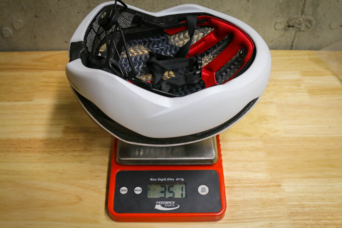 Bontrager Circuit WaveCel helmet actual weight