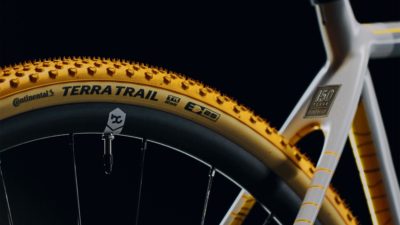 Continental LTD yellow Terra Trail gravel tires celebrate 150yrs on an OPEN U.P.