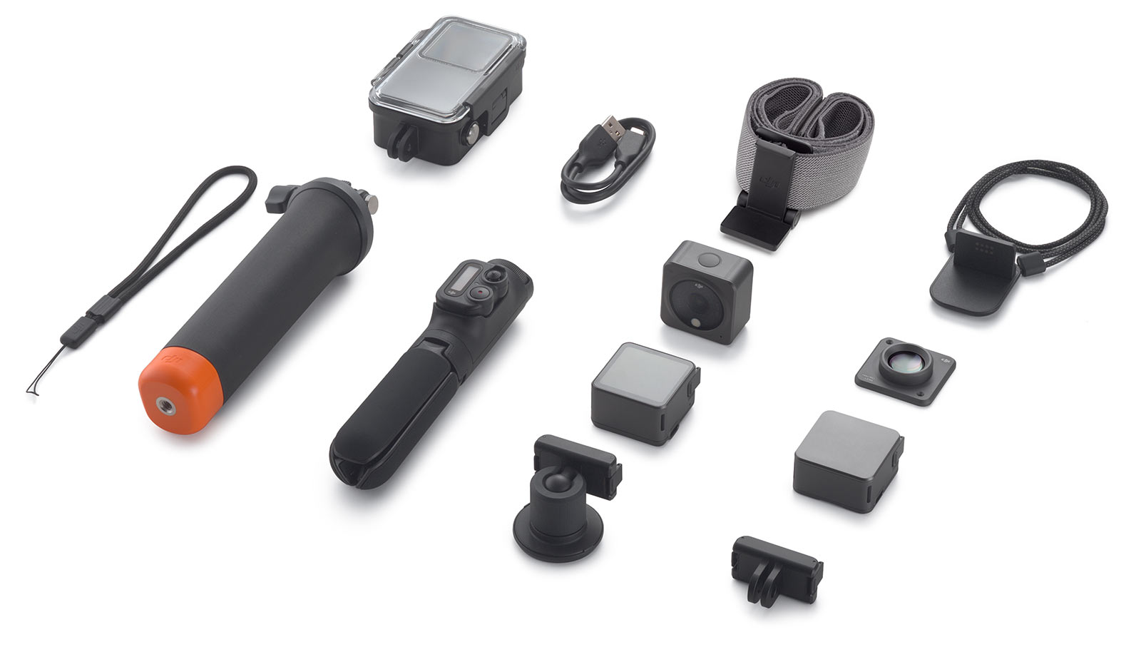 optional accessories and bundles for the DJI Action 2 video camera