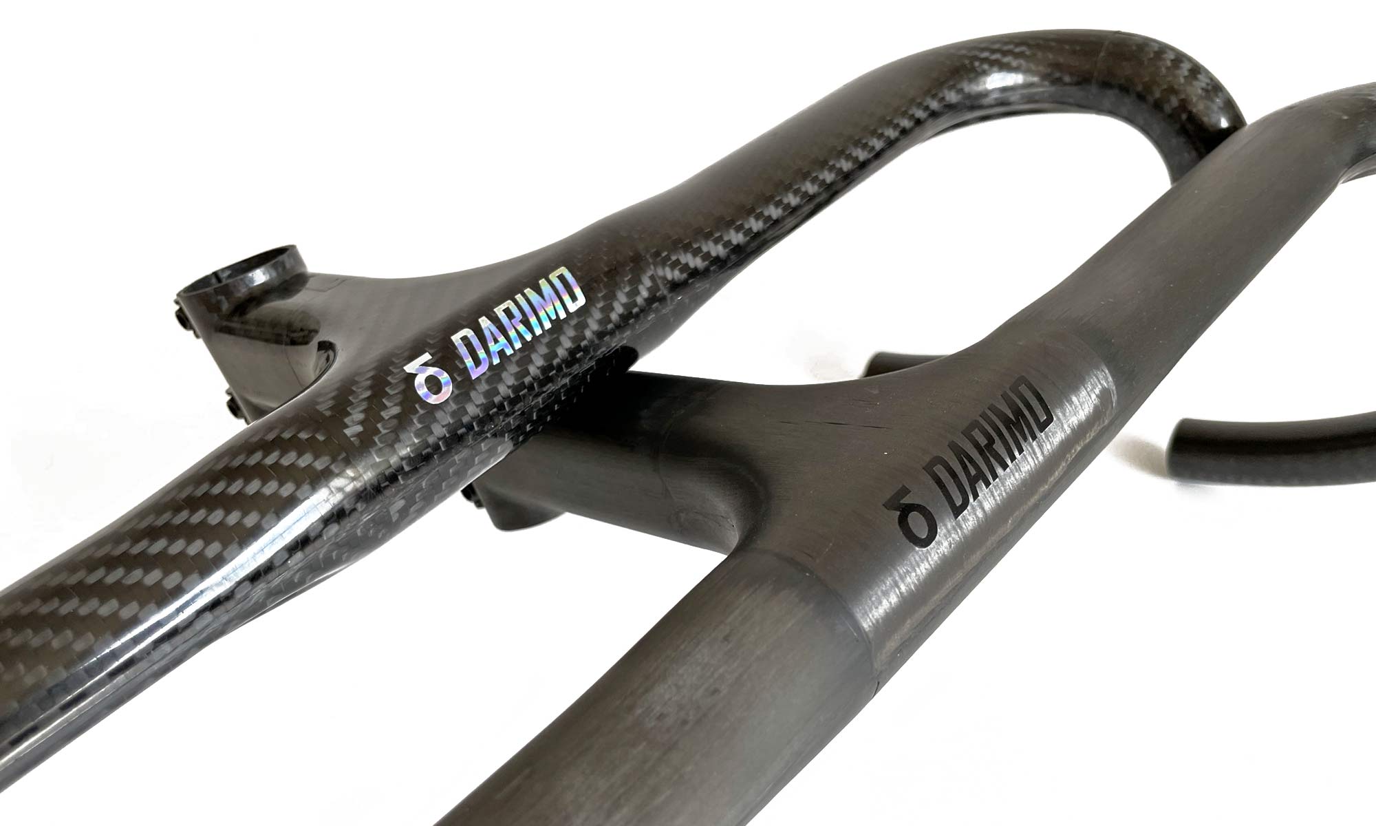 thumbnail image 2 of RXL SL Carbon Road Bike Handlebar & Stem Combo – Integrated, 3K Gloss/Matte, 400/420/440mm 2 of 6
