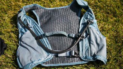 EVOC Hydro Pro Hydration Vest carries water & the essentials, without weighing you down