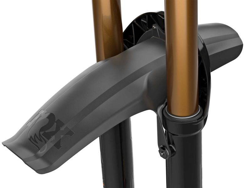 FOX XL Mudguard extends 36, 38 MTB fork protection - Bikerumor