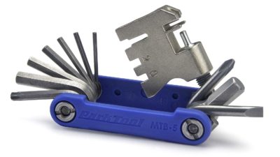 Park Tool blue to the MTB Rescue with new multi-tool, BB, torque wrenches & shop tools