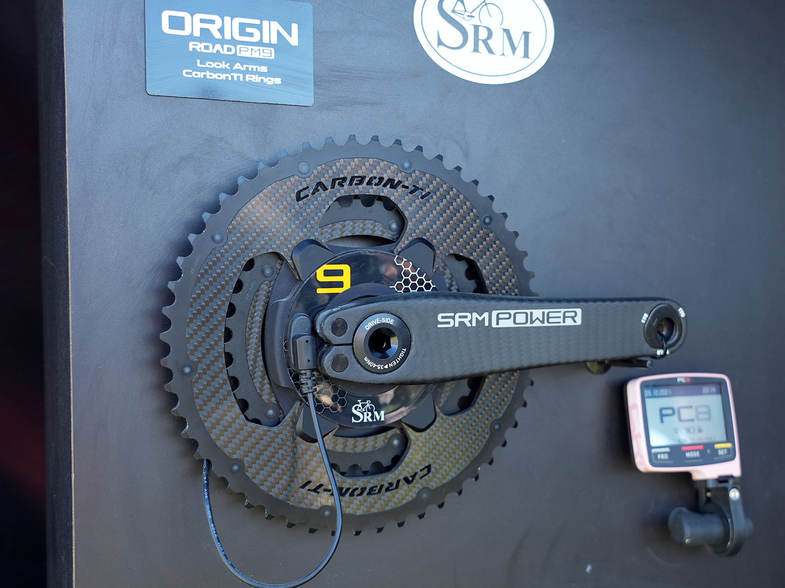 srm pm9 crank spider power meter for road and mountain bikes