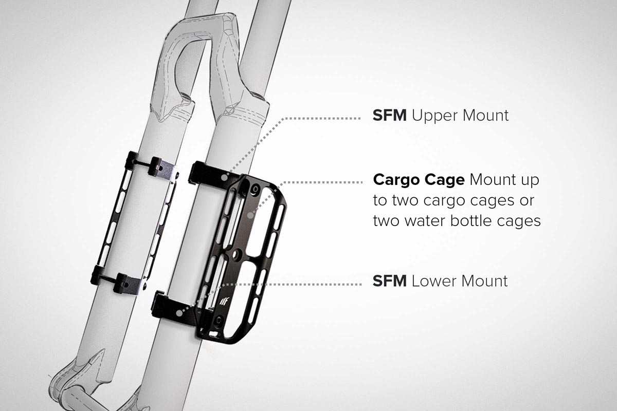 Tailfin SFM suspension fork mount placement