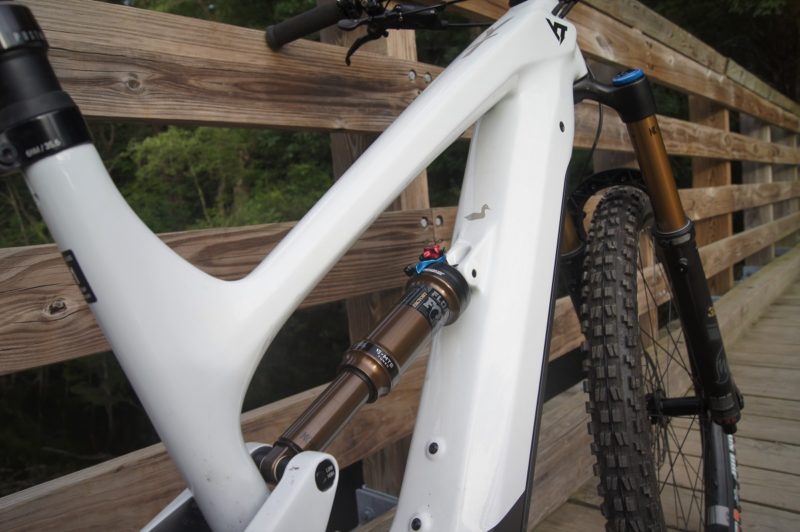 YT’s Decoy 29 Core 4 eMTB rear shock