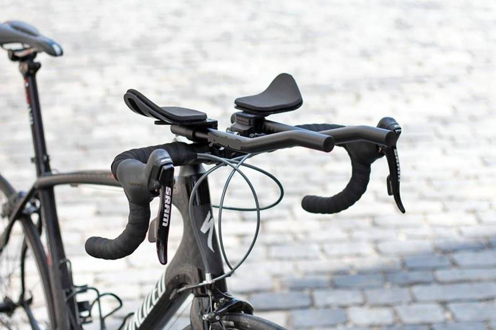 cervelop clip-on extension aero bars for time trial triathlon racing