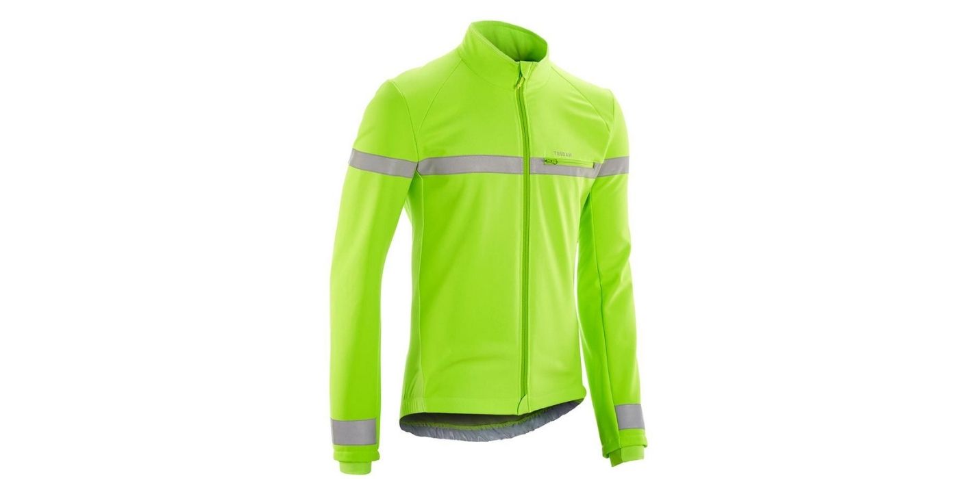 Decathlon Triban RC100 High Visibility Winter Cycling Jacket