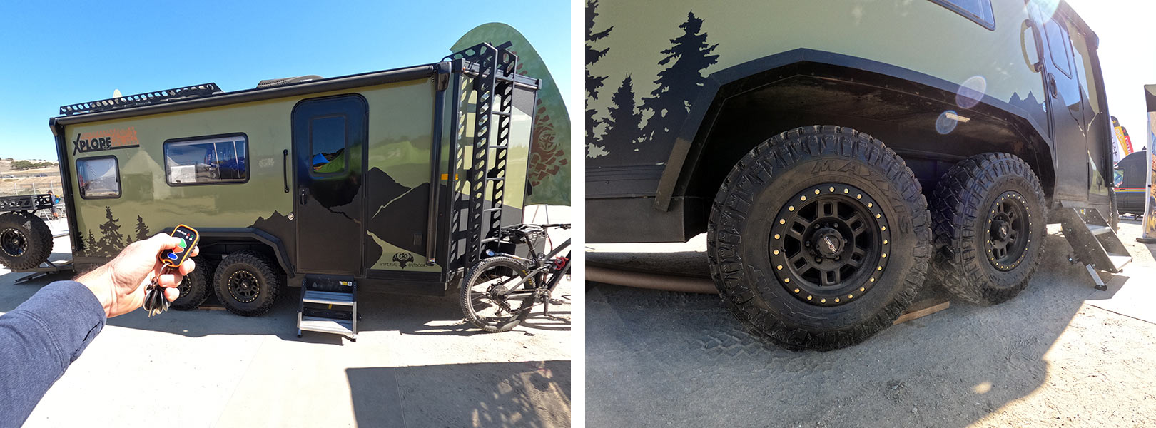 imperial outdoors offroad overland camper trailer details and interior features