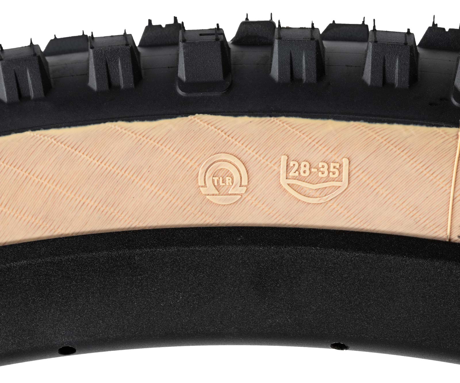 onza porcupine 2.5" mtb tire optimized for 28mm to 32mm inner rim widths