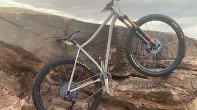 Road to Philly Bike Expo 2021: Pierre Chastain of Blaze Bicycles Builds and Tests in Moab